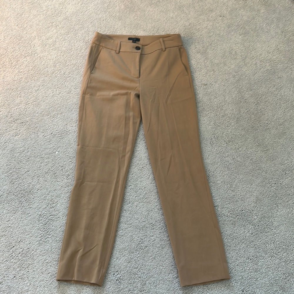 J.Crew camel dress pants